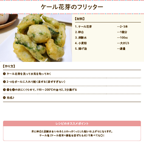レビュア投稿はこちら ケールの花芽 を食べてみた感想を聞かせて 掲示板 キューサイおためしルーム Beach ビーチ レビュア投稿はこちら ケールの花芽 を食べてみた感想を聞かせて 掲示板 キューサイおためしルーム Beach ビーチ